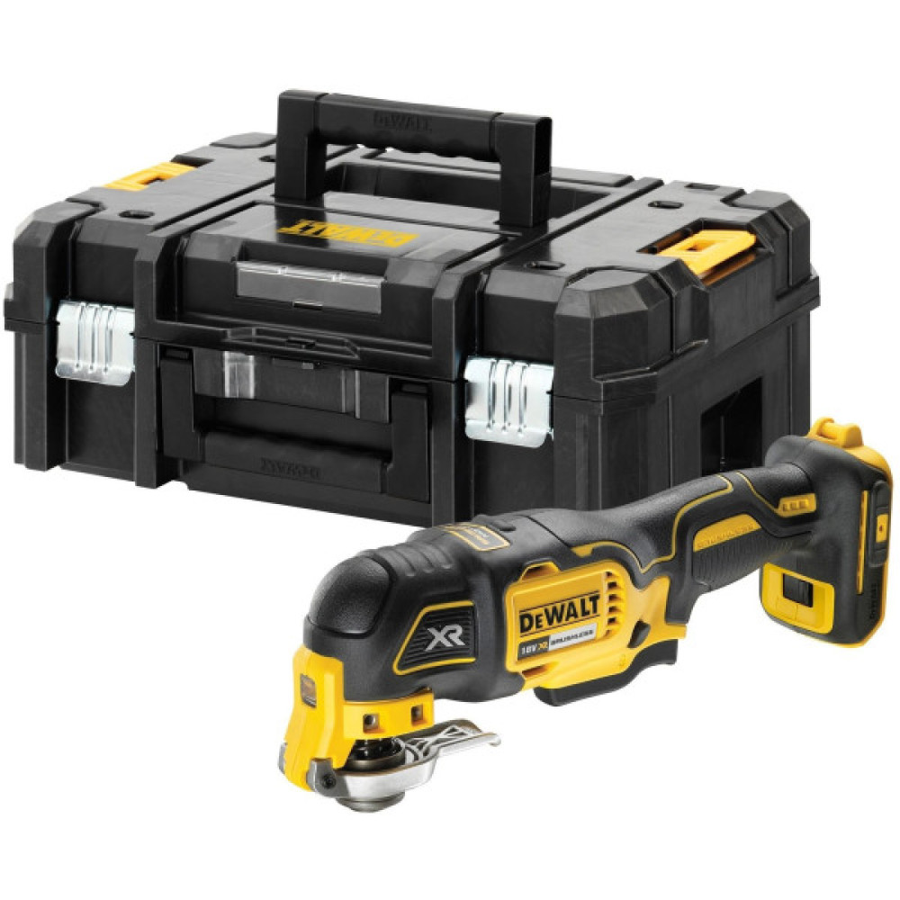 Багатофункціональний інструмент акумуляторний DeWalt 18В XR Li-lon безщітковий 20000кол/хв кейс 1.1кг без АКБ та ЗП