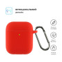 Чохол для навушників Armorstandart Ultrathin Silicone Case With Hook для Apple AirPods 2 Red (ARM59691) Чохол для навушників Armorstandart Ultrathin Silicone Case With Hook для Apple AirPods 2 Red (ARM59691)