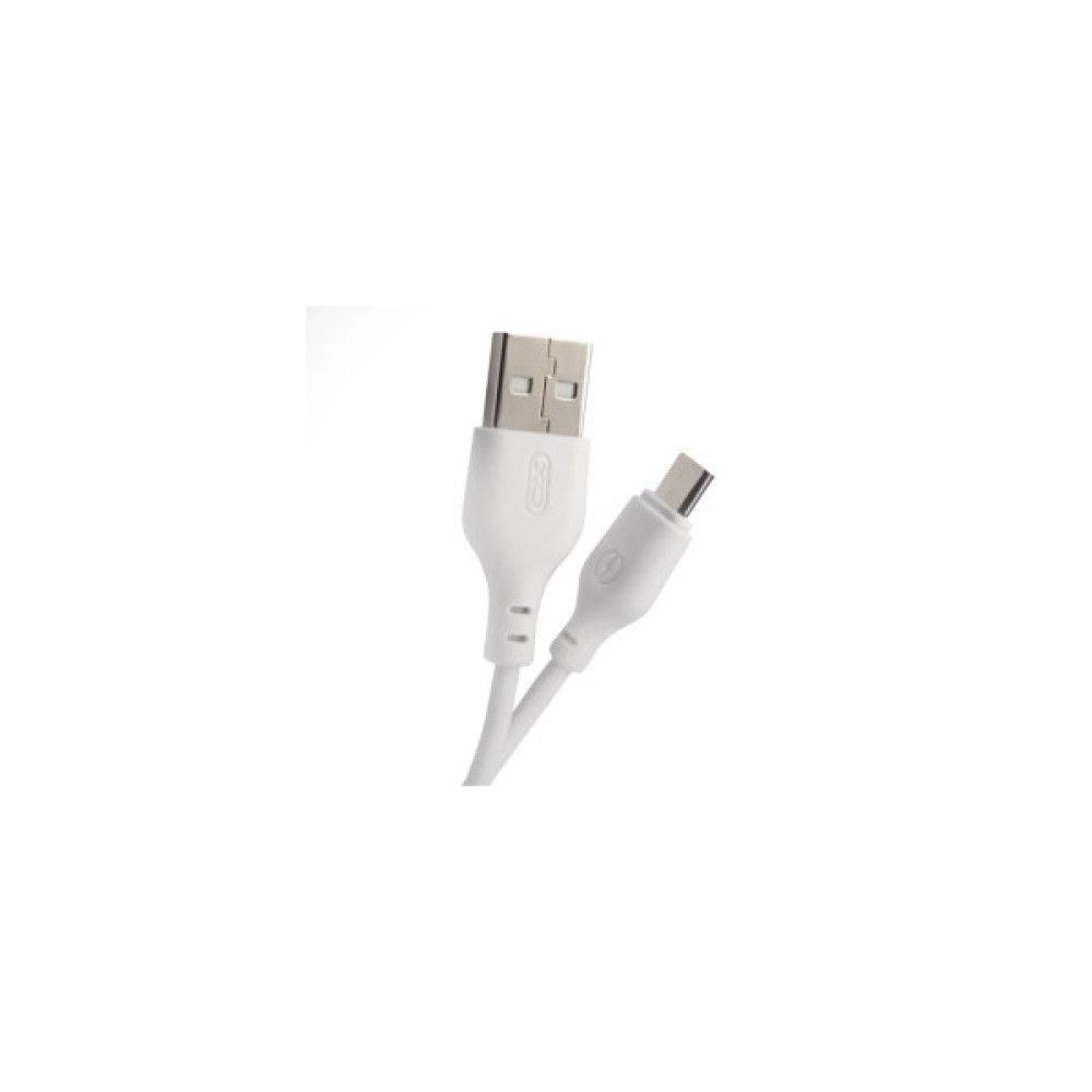 Дата кабель USB 2.0 AM to USB-C 1.0m 2.1A white XO (XO-NB-103-TC-1-WH)