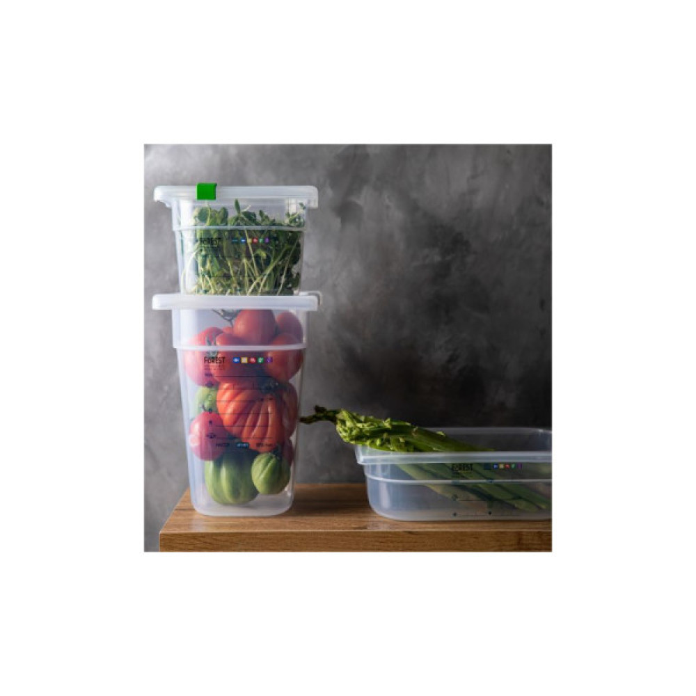 Гастроємність FoREST серія "Gastronorm" з поліпропілену GN 1/6 h 200 мм 2,8 л (241690)