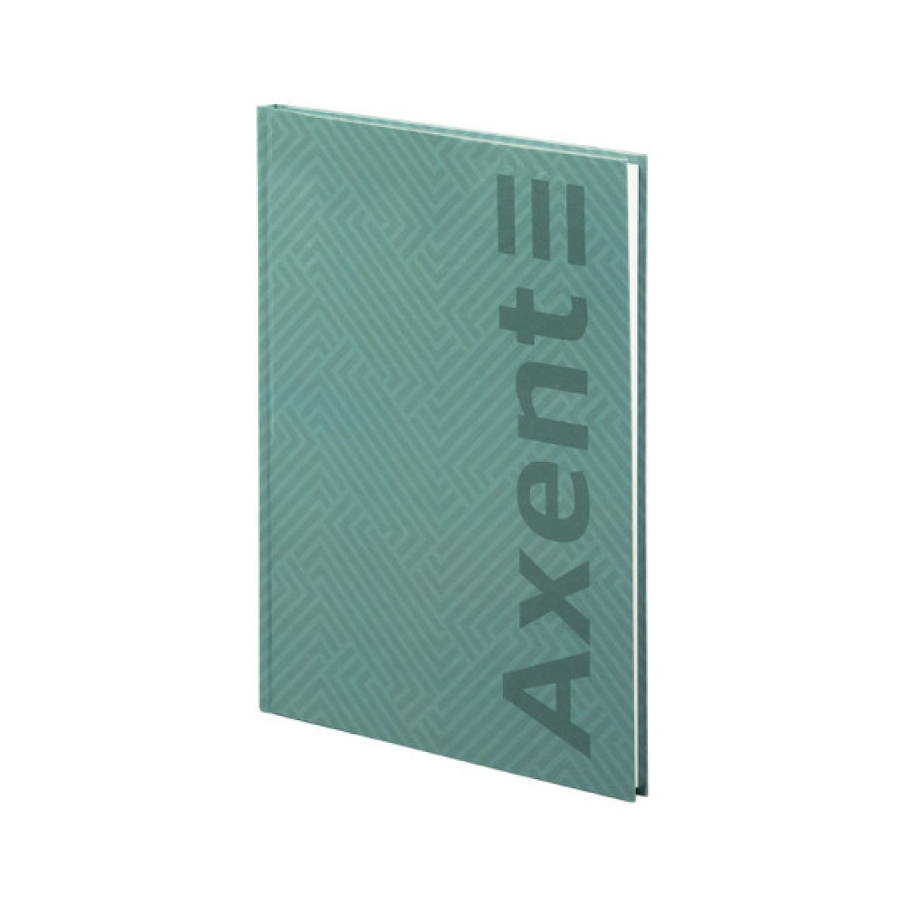 Книга записна Axent A4 Pattern, 96 аркушів клітинка, бірюзовий (8425-3-A)
