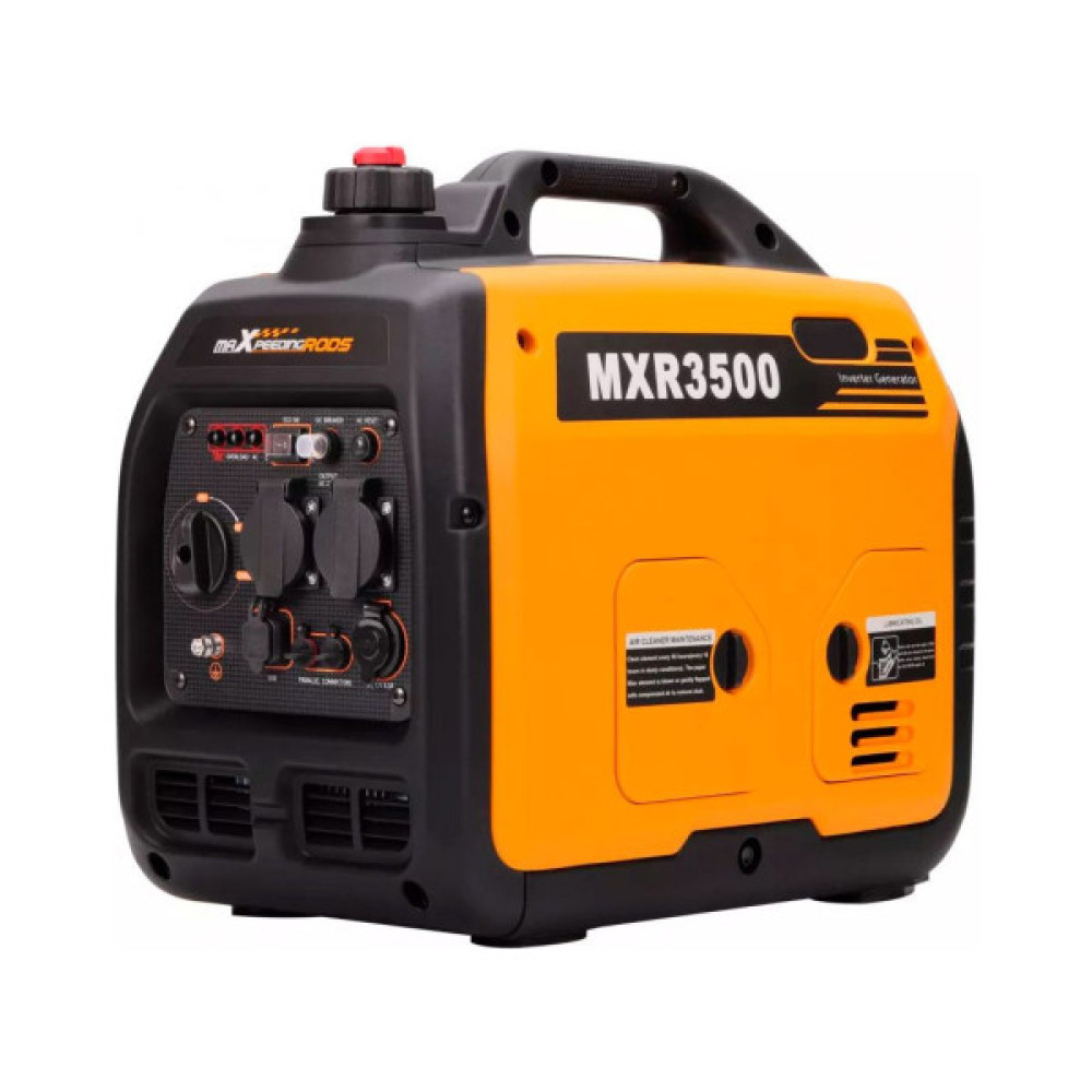 Генератор maXpeedingRODS MXR3500 інверторний (3 kW), 220V, 50Hz, 4л, ручний запуск (mxr3500)