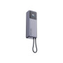 Батарея універсальна Xiaomi 10000mAh 165W Integrated Cable grey (BHR9361GL)