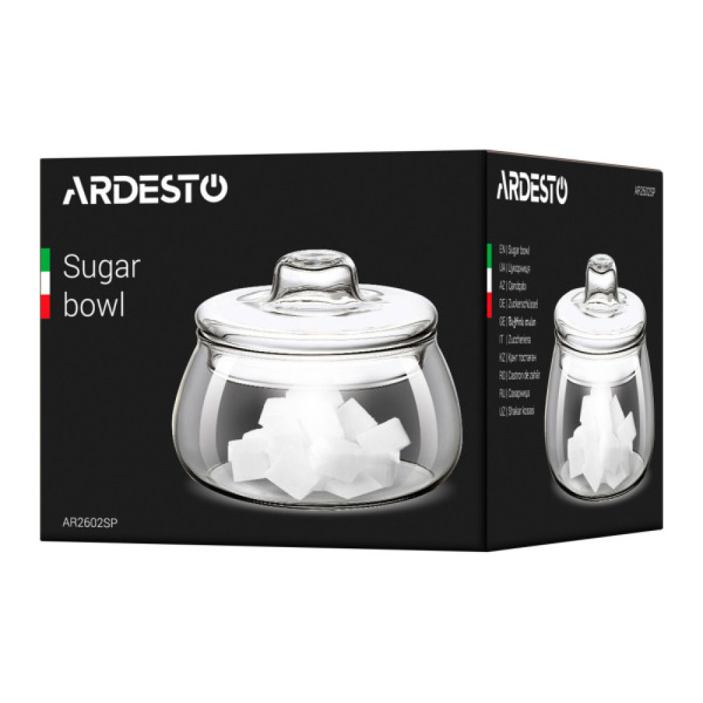 Цукорниця ARDESTO 500 мл Glass (AR2602SP)