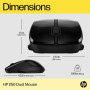 Мишка HP 250 Dual Wireless/Bluetooth Black (6V2J7AA) Мишка HP 250 Dual Wireless/Bluetooth Black (6V2J7AA)