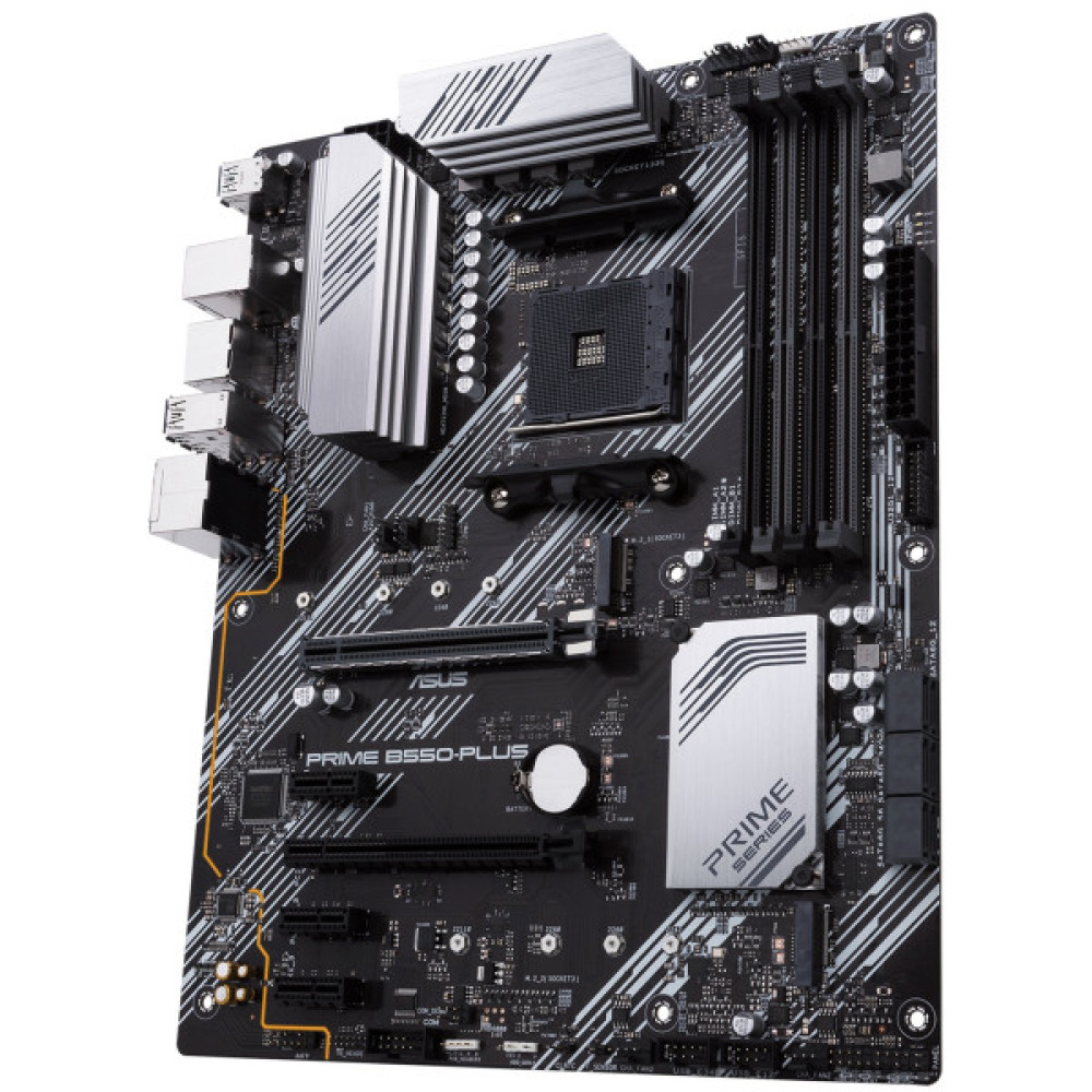 Материнcька плата ASUS PRIME B550-PLUS sAM4 B550 4xDDR4 M.2 HDMI DP ATX