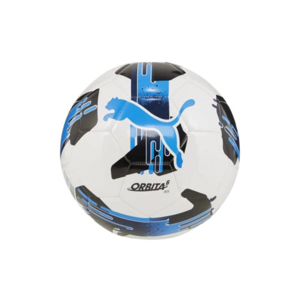 М'яч футбольний Puma Orbita 6 MS 084335-05 білий, синій 4 (4067981495955)