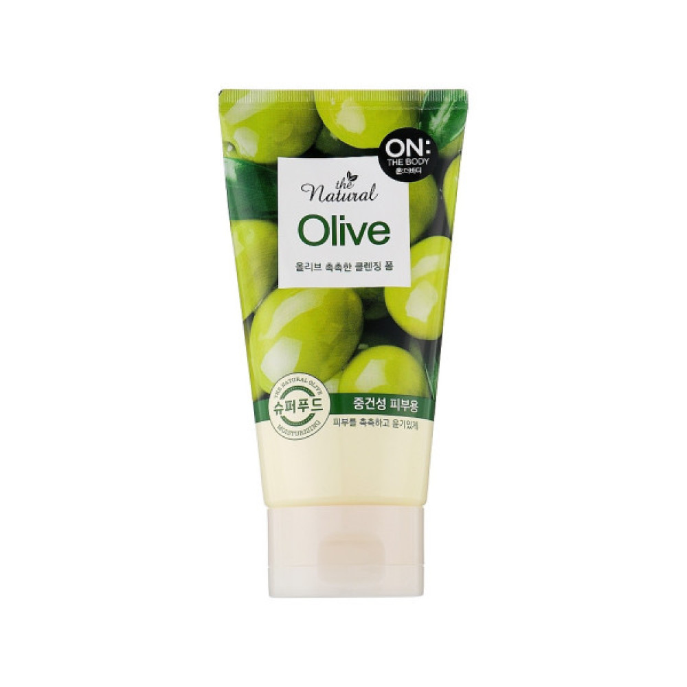 Пінка для вмивання LG On The Body Foam Cleanse Olive 120 г (8801051121605)