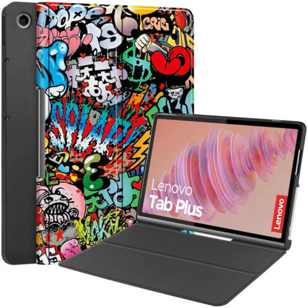 Чохол до планшета BeCover Smart Case Lenovo Tab Plus 11.5" Graffiti (711845) Чохол до планшета BeCover Smart Case Lenovo Tab Plus 11.5" Graffiti (711845)