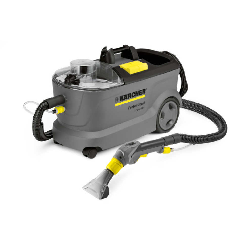 Пилосос професійний миючий Karcher Puzzi 10/1, 1250Вт, 254мБар, контейнер 10/9л, 10.5кг