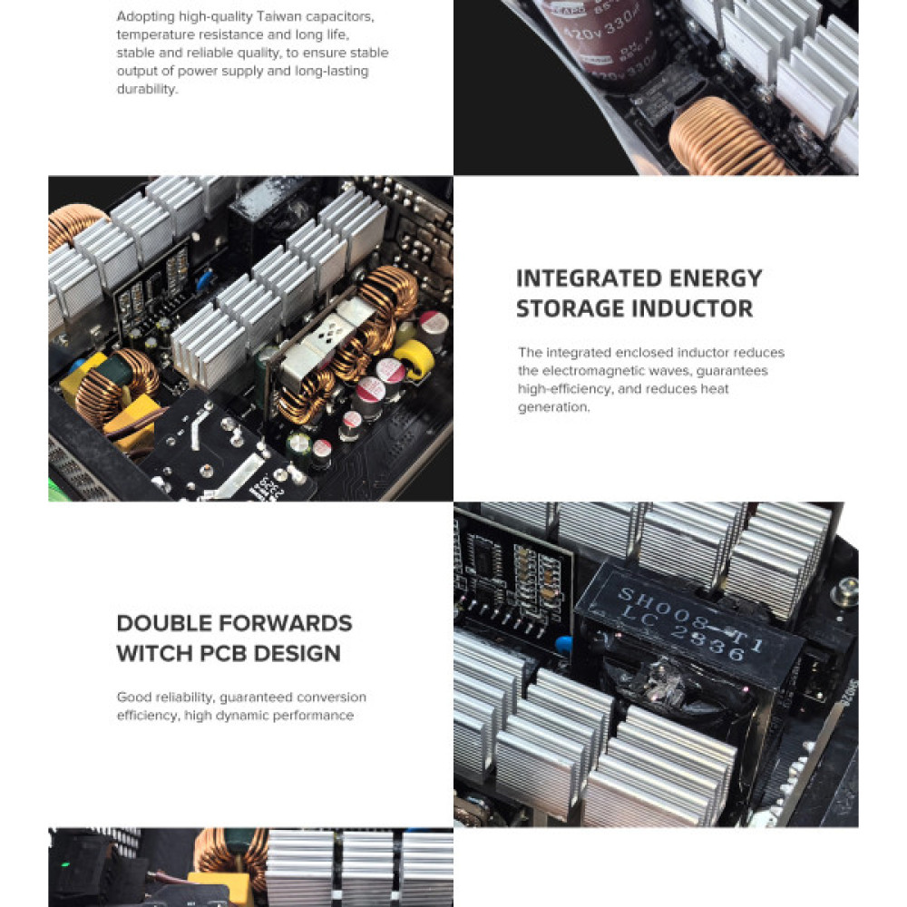 GAMEMAX GM-800 Modular white