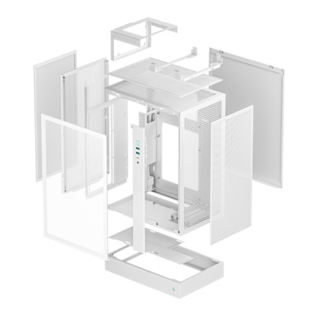 Корпус для ПК Deepcool CH170 Plus White (R-CH170-WHNGM0-G)