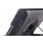 Підставка до ноутбука Gembird до 17", 1x150 mm fan, black (NBS-1F17T-01) Підставка до ноутбука Gembird до 17", 1x150 mm fan, black (NBS-1F17T-01)