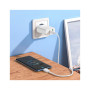 Зарядний пристрій BOROFONE BN10 Sunlight 1xUSB-C PD65W + 1xUSB-A + cable USB-C to USB-C White (6974443388206) Зарядний пристрій BOROFONE BN10 Sunlight 1xUSB-C PD65W + 1xUSB-A + cable USB-C to USB-C White (6974443388206)