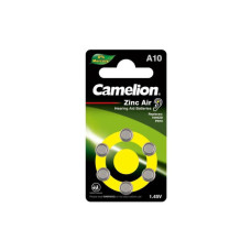 Батарейка A10 / PR70 Zinc-Air * 6 Camelion (A10-BP6)