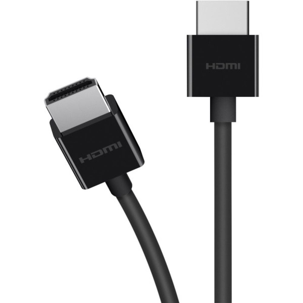Кабель HDMI (M/M) Belkin 2м, 2.1, High Speed Ethernet, чорний