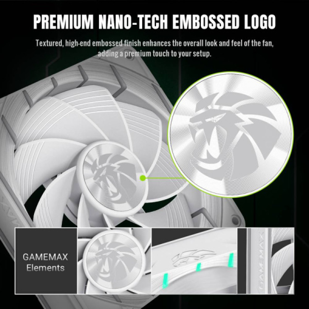 GAMEMAX Tornado T12 ARGB-RW