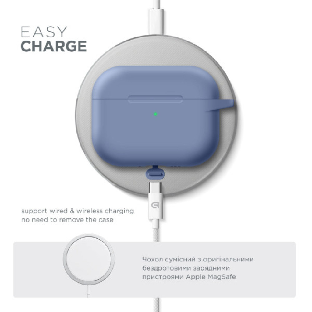 Чохол для навушників Armorstandart Hang Case For Apple AirPods Pro 3 Lavender (ARM88274)