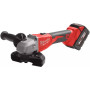 Шліфмашина кутова акумуляторна Milwaukee M18 BLSAG125X-402X 125мм 18В 2x4А·год ЗП М12-18С 11000об·хв 2.4кг кейс Шліфмашина кутова акумуляторна Milwaukee M18 BLSAG125X-402X 125мм 18В 2x4А·год ЗП М12-18С 11000об·хв 2.4кг кейс