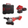 Шліфмашина кутова акумуляторна Milwaukee M18 BLSAG125X-402X 125мм 18В 2x4А·год ЗП М12-18С 11000об·хв 2.4кг кейс Шліфмашина кутова акумуляторна Milwaukee M18 BLSAG125X-402X 125мм 18В 2x4А·год ЗП М12-18С 11000об·хв 2.4кг кейс