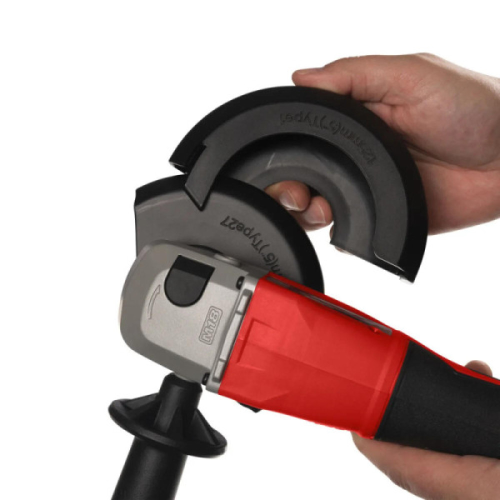 Шліфмашина кутова акумуляторна Milwaukee M18 BLSAG125X-402X 125мм 18В 2x4А·год ЗП М12-18С 11000об·хв 2.4кг кейс
