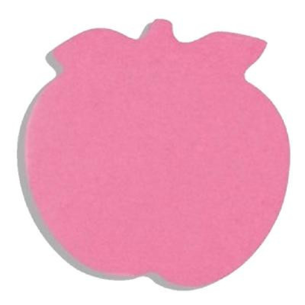 Папір для нотаток Buromax with adhesive layer "Apple", 50 sheets, NEON colors mix (BM.2360-99)