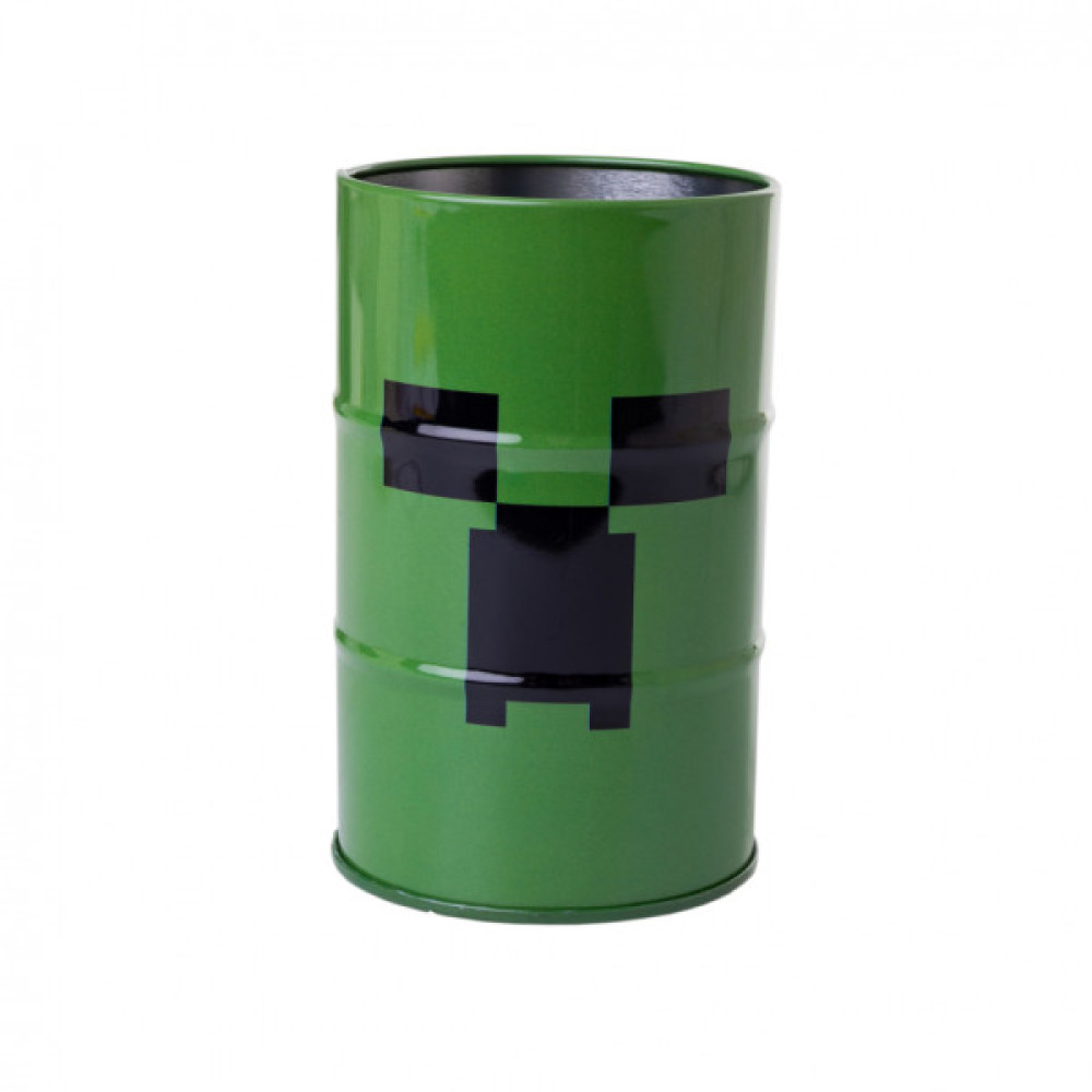 Підставка для дрібниць Yes бочка Minecraft Creeper метал (708096)