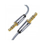 Кабель мультимедійний 3.5mm M to 3.5mm M 5.0m gray Essager (EYP35-DYD0G)