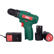 Шурупокрут-дриль акумуляторний Зеніт ЗША-12/15 S2 12В 2х1.5А·год 18Нм 350·1350об/хв 1кг кейс