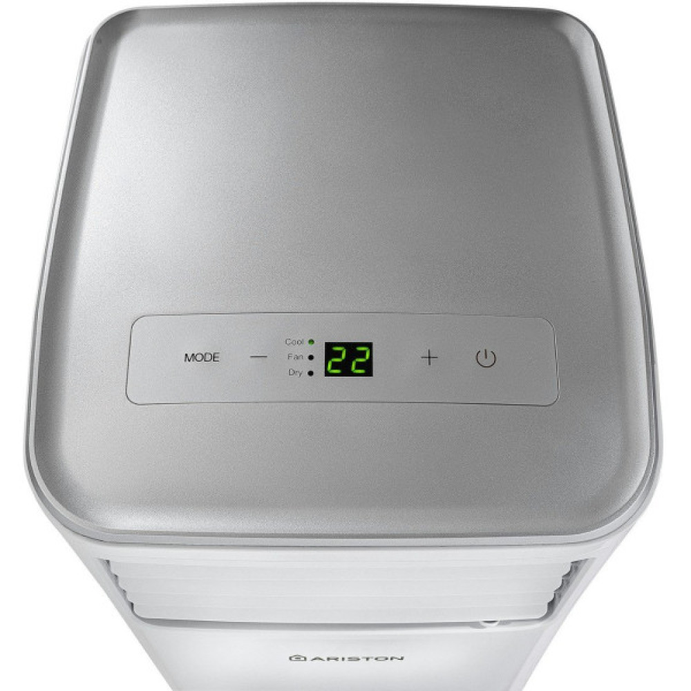 Кондиціонер мобільний Ariston Mobis 9 18м2 on/off 9000BTU 2.6кВт A/- R290 білий