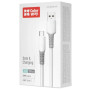 Дата кабель USB 2.0 AM to USB-C 1.0m 3A liquid silicone white ColorWay (CW-CBUC093-WT)