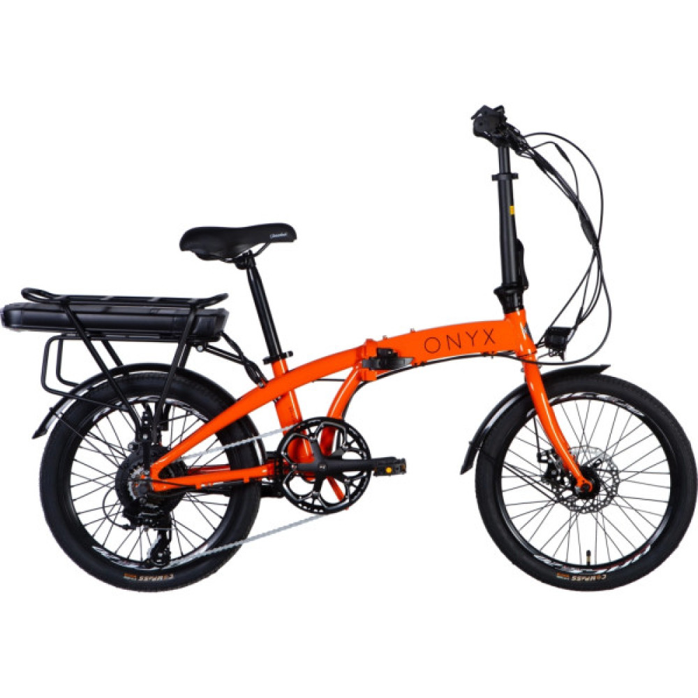 Електровелосипед Dorozhnik 20" eONYX DD рама-11" 48B 12.5А*г 500Вт помаранчевий 2025 (ELB-D-20-059)