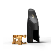 Лігатура для саксофонів D'Addario H-Ligature & Cap For Tenor Saxophone Gold-Plated (HTS1G)