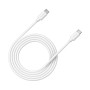 Дата кабель USB-C to USB-C 2.0m 100W 20V/ 5A white Canyon (CNS-USBC12W) Дата кабель USB-C to USB-C 2.0m 100W 20V/ 5A white Canyon (CNS-USBC12W)