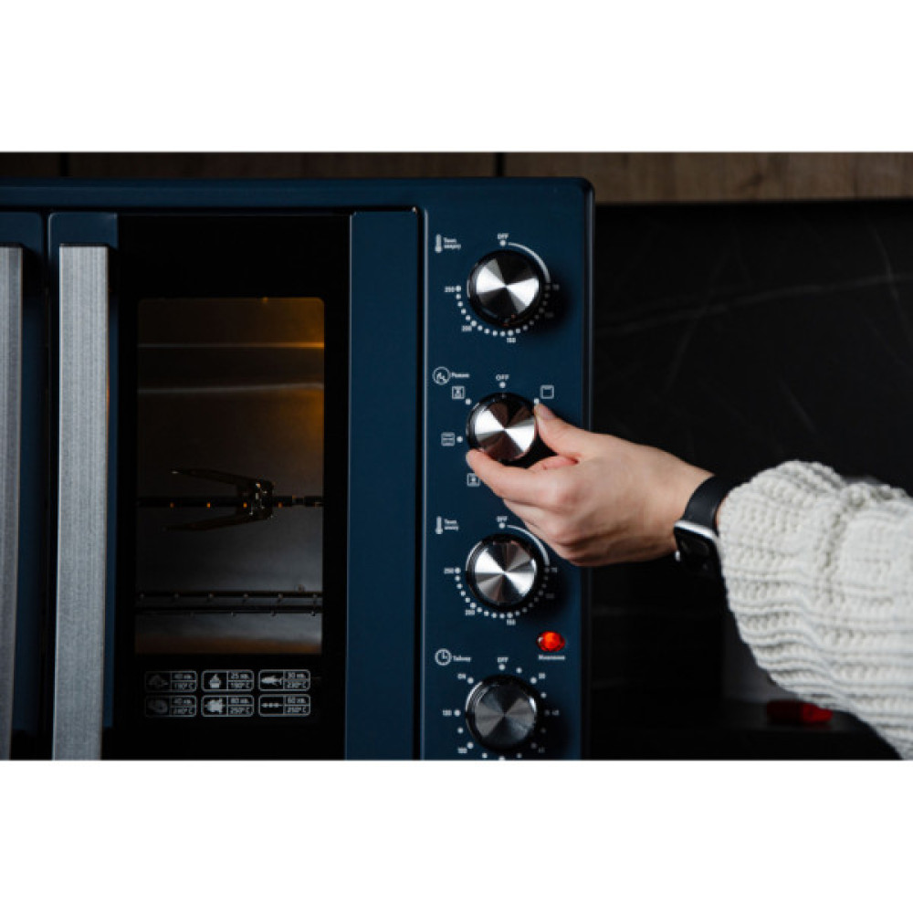 Електропіч Liberton LEO-600 Dark Blue