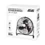 Вентилятор підлоговий 2E PowerWind 30A професійний, 30см, 60Вт, кнопки, двигун алюміній 100%, чорний