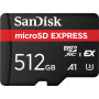 Карта пам'яті SanDisk 512GB microSDXC class 10 UHS-I U3 A1 Express (SDSQXFN-512G-GN4NN)