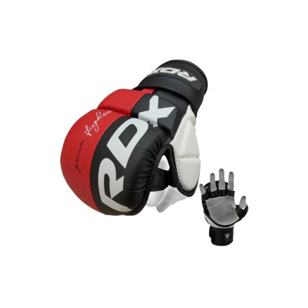Рукавички для MMA RDX T6 Plus Rex Red XL (GGR-T6R-XL+)