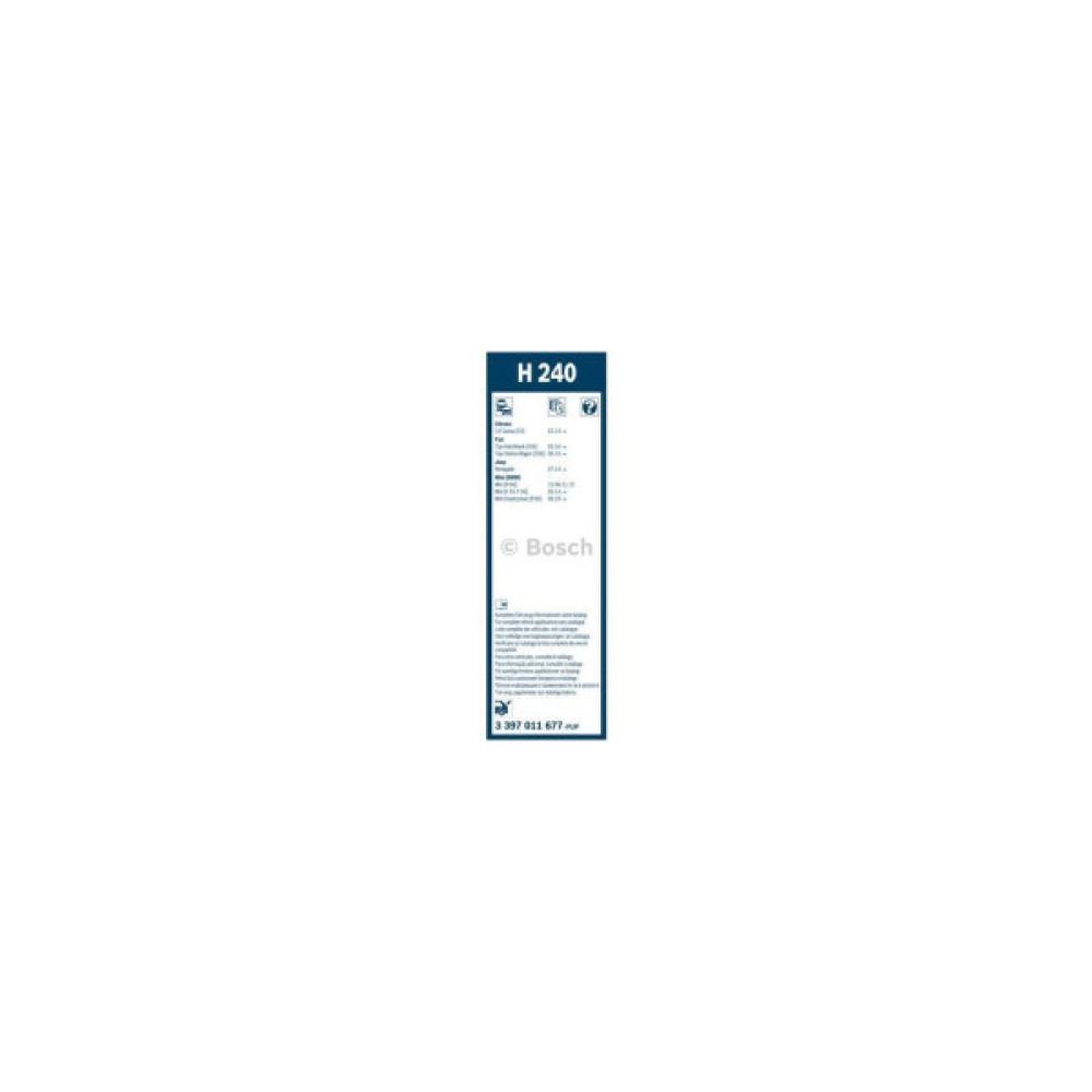 Щітка склоочисника Bosch 3 397 011 677