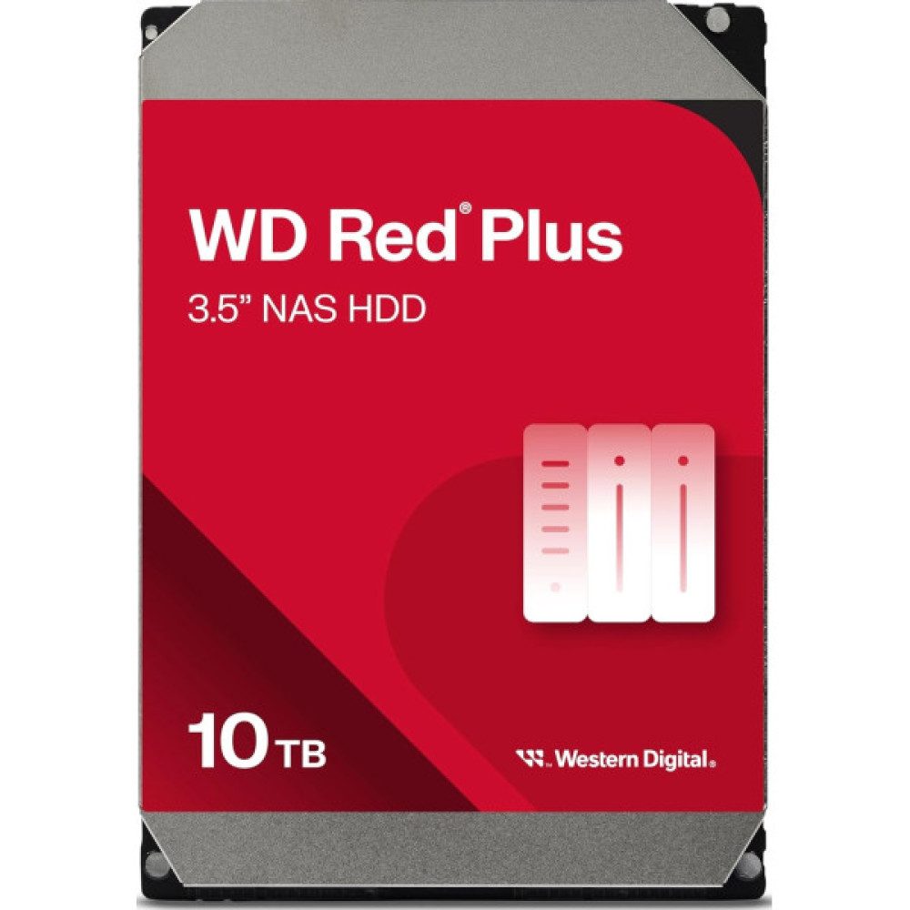Жорсткий диск WD 10TB 3.5" 7200 512MB SATA Red Plus NAS