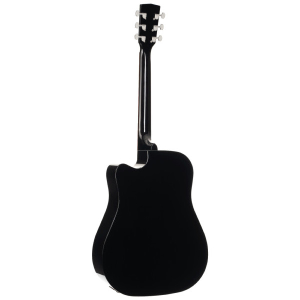 Гітара електроакустична Cort Earth 60CE Black Gloss