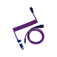 Дата кабель USB 2.0 AM to USB-C 1.08m Premium Coiled Aviator Angled purple Keychron (CAB3_KEYCHRON) Дата кабель USB 2.0 AM to USB-C 1.08m Premium Coiled Aviator Angled purple Keychron (CAB3_KEYCHRON)