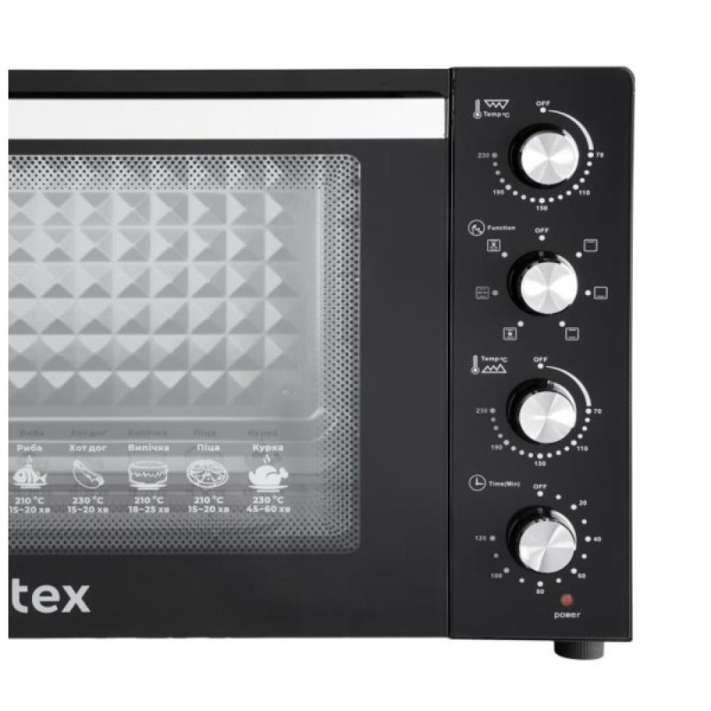 Електропіч Rotex ROT855-B2G EUROSTANDART