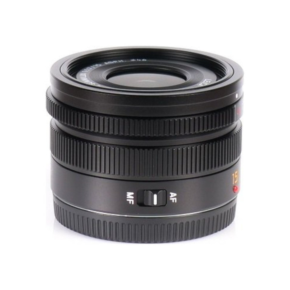Об'єктив Panasonic Micro 4/3 Lens 15mm f/1.7 ASPH Black (H-X015E9-K)