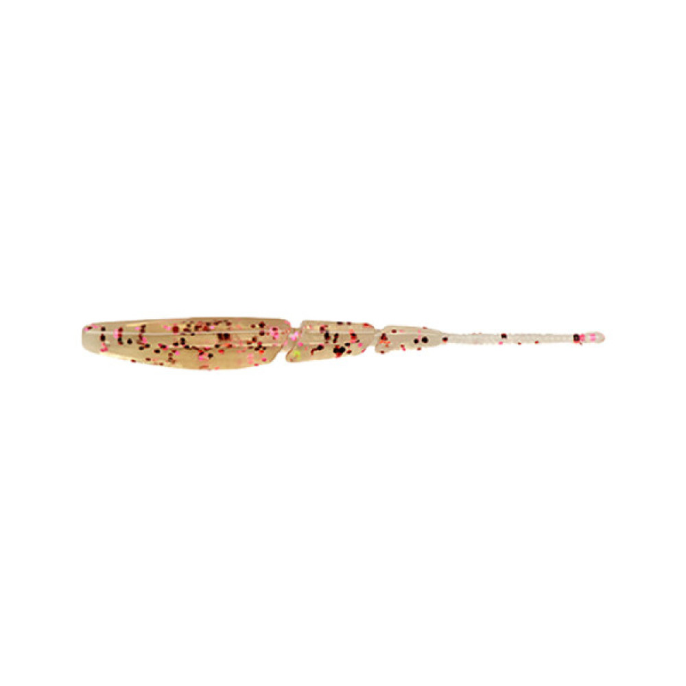 Силікон рибальський FishUP Aji Triple Stick 1.9" 414 - UV Clear/Red (10шт/уп) (1864.14.94)