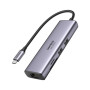 Концентратор Ugreen USB3.1 Type-C to HDMI/USB 3.0x2/RJ45/SD/TF/PD 100W CM512 (60515) Концентратор Ugreen USB3.1 Type-C to HDMI/USB 3.0x2/RJ45/SD/TF/PD 100W CM512 (60515)