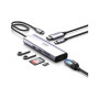 Концентратор Ugreen USB3.1 Type-C to HDMI/USB 3.0x2/RJ45/SD/TF/PD 100W CM512 (60515) Концентратор Ugreen USB3.1 Type-C to HDMI/USB 3.0x2/RJ45/SD/TF/PD 100W CM512 (60515)