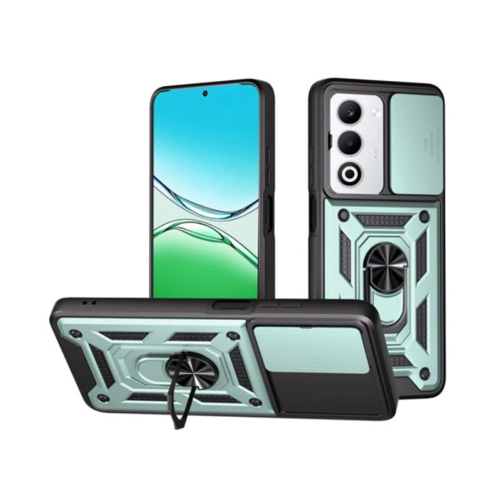 Чохол до мобільного телефона BeCover Military Oppo A5 2025 4G/5G Dark Green (714573)