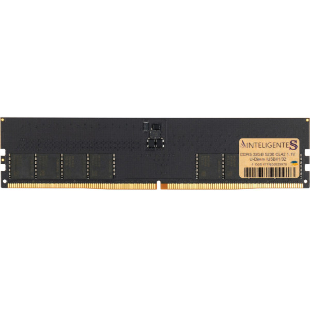 Модуль пам'яті для комп'ютера DDR5 32GB 5200 MHz INTELIGENTES (IU5BII1/32)