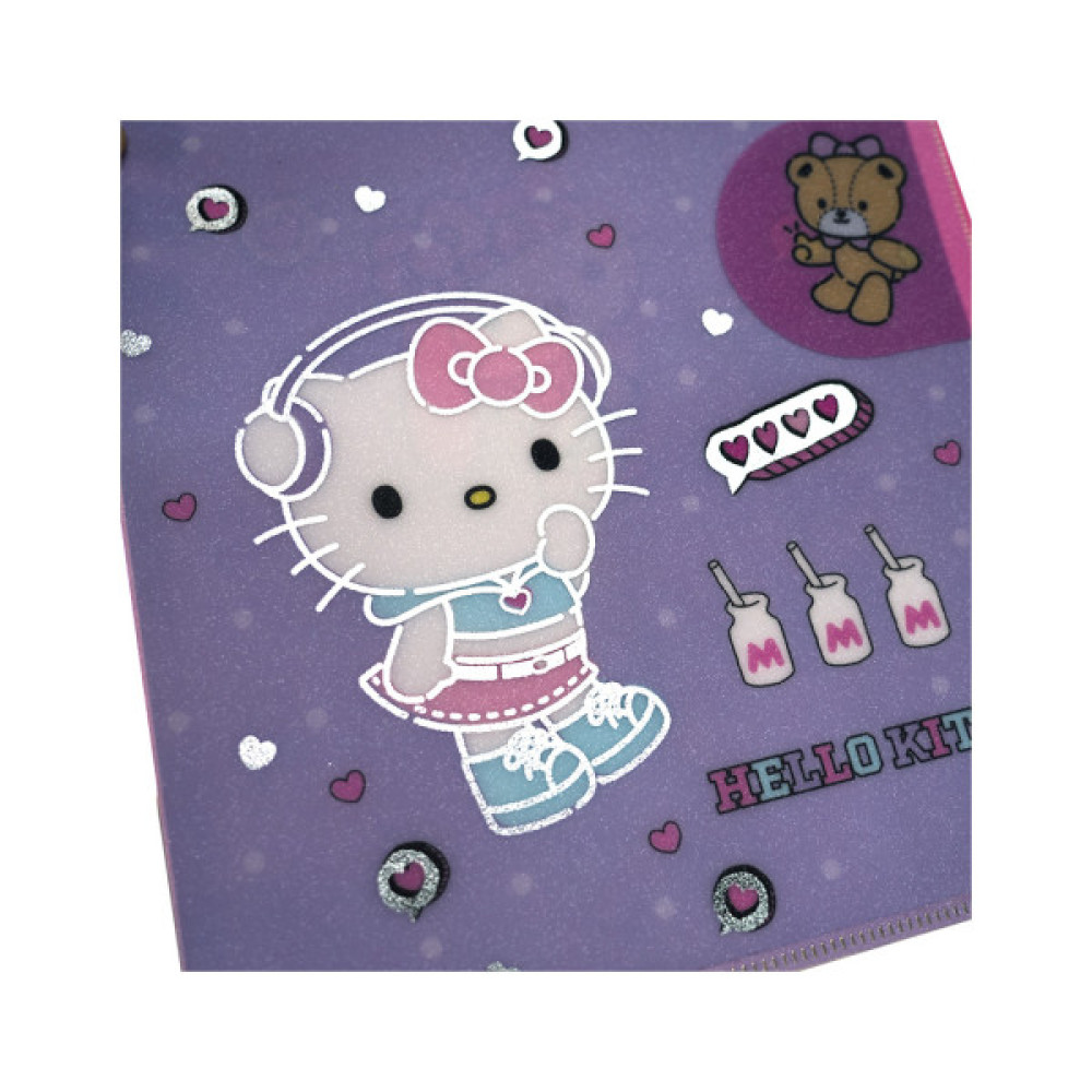 Папка - куточок Kite із клапаном A4 Hello Kitty- 5 (HK25-248-5)